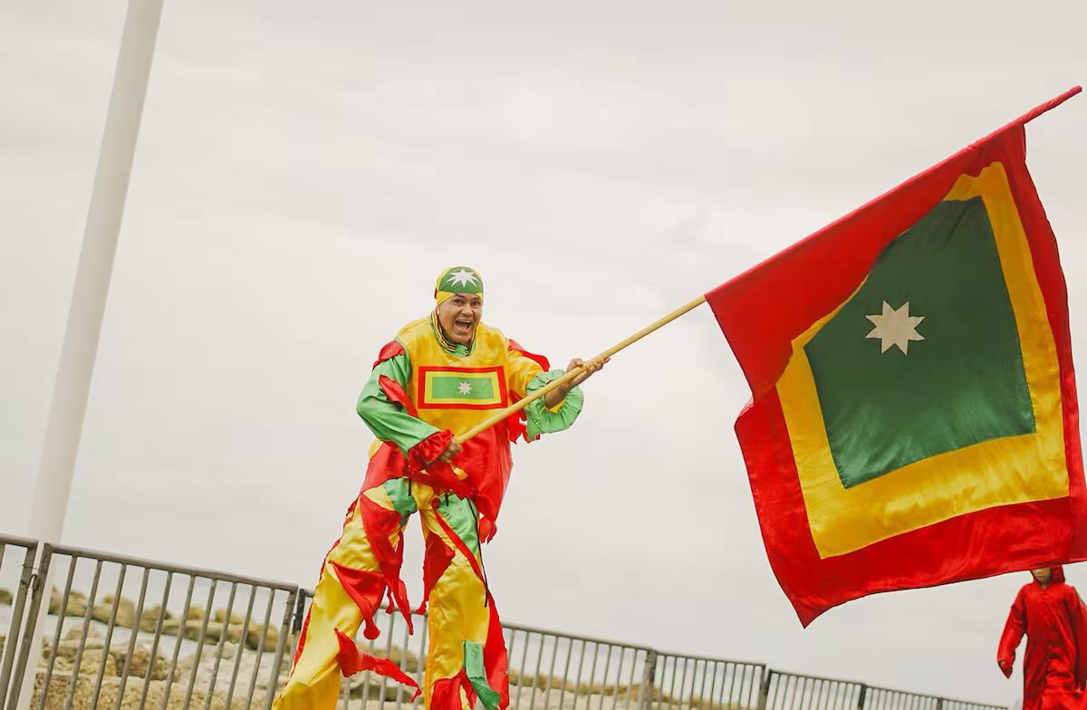 Artista en bando Cartagena